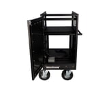 MC-10BFSS Stealth Series Mixer Cart with Bi-Fold Top Cover